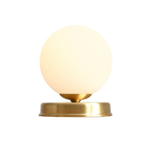 Veioza Ball 1xE14 metal/sticla alama Aldex
