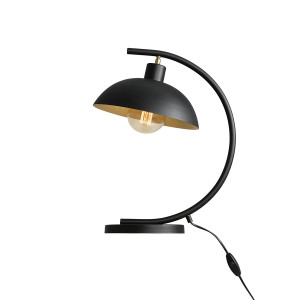 Veioza Espace 1xE27 metal negru Aldex