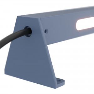Wallwasher Edge 1xLED metal grafit Maytoni