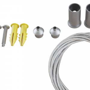 Accesoriu sina magnetica S35 Kit suspensie 1x metal argintiu