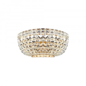 Aplica Basfor 2xE14 metal/cristal auriu Maytoni
