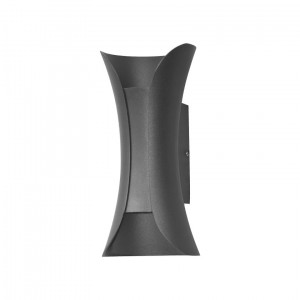 Aplica Dante LED 6W 330 lumeni metal negru sablat Italux