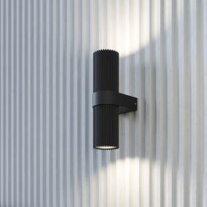 Aplica Dynamics 2xGU10 metal negru Maytoni