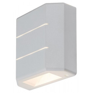 Aplica exterior Lippa LED 6W acril alb Rabalux