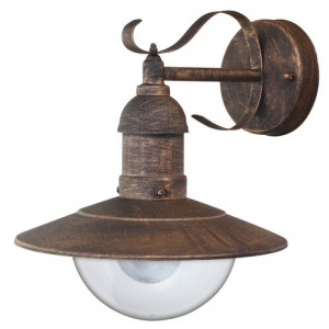 Aplica exterior Oslo 1xE27 metal/acril auriu antichizat Rabalux
