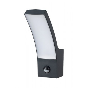 Aplica exterior Palanga LED 12W metal/acril antracit/alb Rabalux