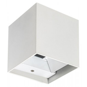 Aplica exterior Solin 1xG9 metal/acril alb Rabalux