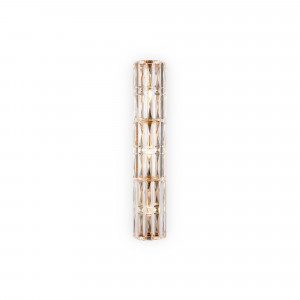 Aplica Facet 3xE14 metal/sticla auriu/transparent Maytoni