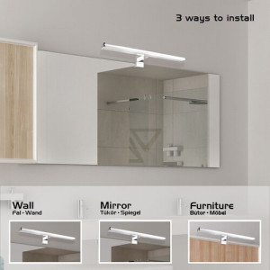 Aplica Levon LED 12W metal/ratan crom/alb Rabalux