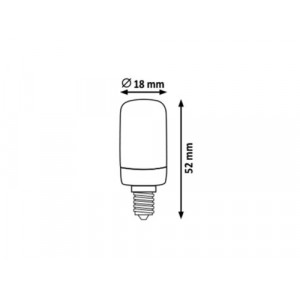 Bec LED E14 1.8W 4000K - lumina neutra 120 lumeni
