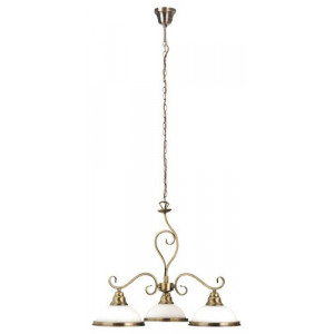 Candelabru Elisett 3xE27 metal/sticla bronz Rabalux RBL2753