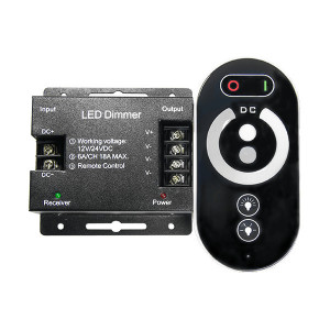 Dimmer banda LED RF cu telecomanda 12-24 VDC