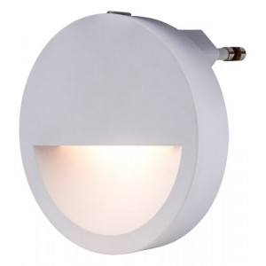 Lampa decorativa Pumpkin LED 0.5W metal/acril/textil alb Rabalux