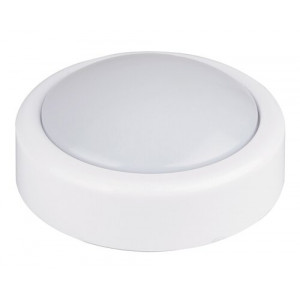 Lampa decorativa Push light LED 0.3W acril alb Rabalux
