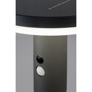 Lampa solara Alaska LED 10W metal/acril antracit/alb Rabalux