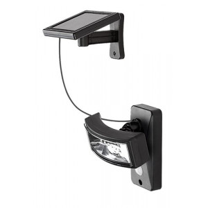 Lampa solara Valpovo LED 2.4W acril negru Rabalux
