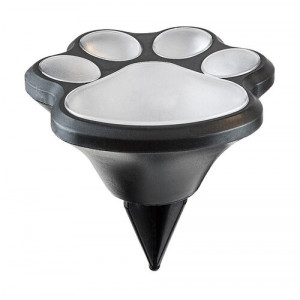 Lampa solara Wigry LED 0.06W acril negru/alb Rabalux