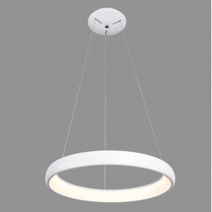 Lustra Alessia LED 40W 2200 lumeni metal/acril alb Italux