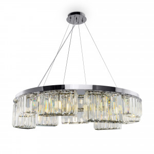 Lustra Colline 9xG9 metal/cristal crom Maytoni