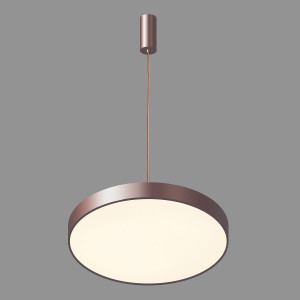 Lustra Orbital LED 30W 1800 lumeni 4000K metal/acril cafea Italux
