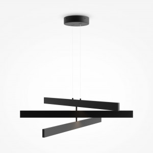 Lustra Origami 3xLED metal negru Maytoni