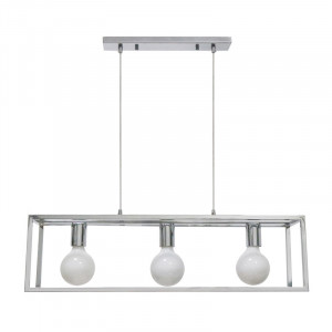 Lustra Sigalo 3xE27 metal crom Italux