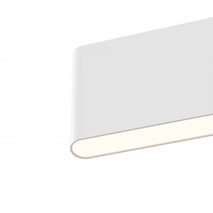 Lustra Step LED metal alb Maytoni