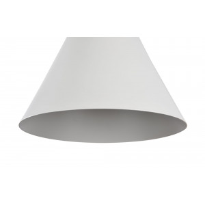 Pendul Bicones 1xE27 metal/lemn alb Maytoni