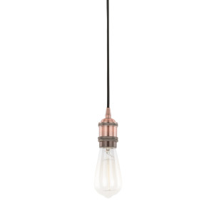 Pendul Classo 1xE27 metal cupru Italux