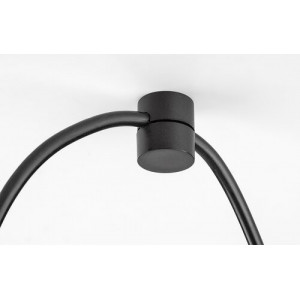 Pendul Dollien 5xE27 metal negru/fag Rabalux