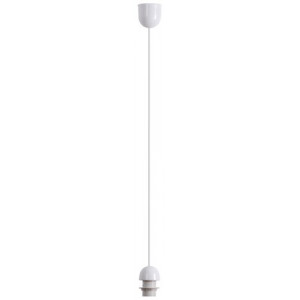 Pendul Fix 1xE27 acril alb Rabalux