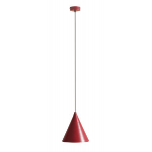 Pendul Form 1xE27 metal rosu Aldex