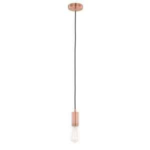 Pendul Moderna 1xE27 metal cupru Italux