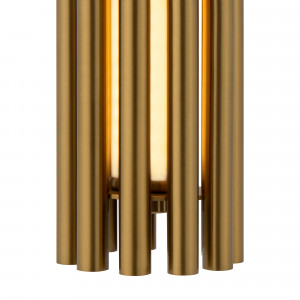 Pendul Sonata 1xLED metal/sticla auriu Maytoni