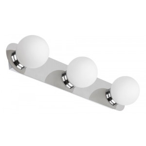 Plafoniera Becca 1xG9 metal/sticla crom/alb Rabalux