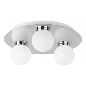 Plafoniera Becca 1xG9 metal/sticla crom/alb Rabalux RBL2113
