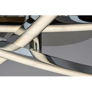 Plafoniera Cyclone LED 21W metal/acril crom/alb Rabalux