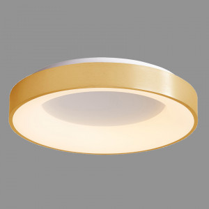 Plafoniera Giulia LED 50W 2750 lumeni metal/acril auriu Italux