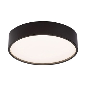 Plafoniera Larcia LED 19W 4000K acril negru/alb senzor de miscare Rabalux