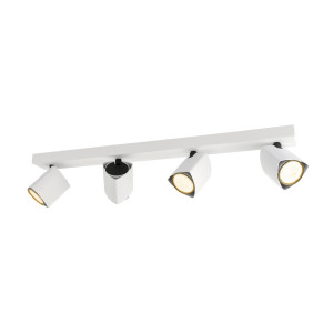 Plafoniera Merusa 1xGU10 metal alb/negru Italux