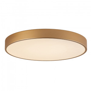 Plafoniera Orbital LED 60W 3600 lumeni metal/acril auriu sablat Italux