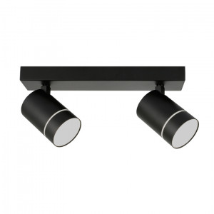 Plafoniera Selma LED 10W 640 lumeni metal negru Italux