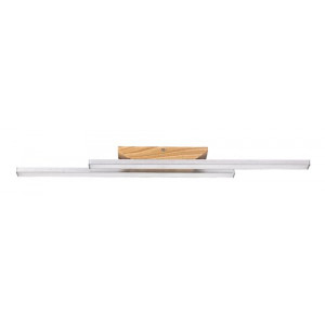 Plafoniera Tamur LED 21W metal/lemn fag/alb Rabalux