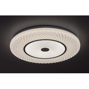 Plafoniera Tornado LED 72W metal/acril crom/alb Rabalux
