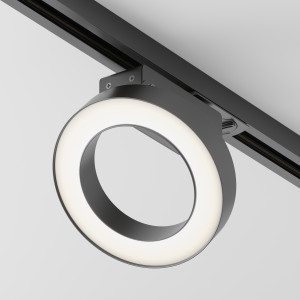 Proiector sina Rim LED metal/acril negru TR044-1-12W3K-B