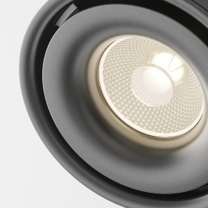 Proiector sina Yin 1xLED metal negru