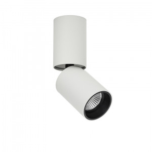 Spot aplicat Camali LED 12W 1086 lumeni metal/acril alb/negru Italux