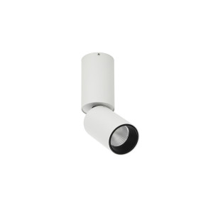 Spot aplicat Camali LED 5W 686 lumeni metal alb/negru Italux