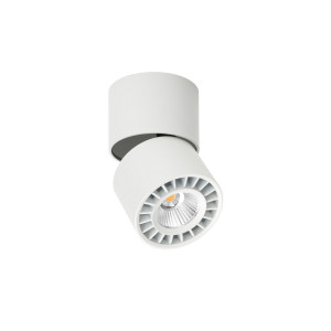 Spot aplicat Herios LED 12W 1808 lumeni metal alb/negru Italux