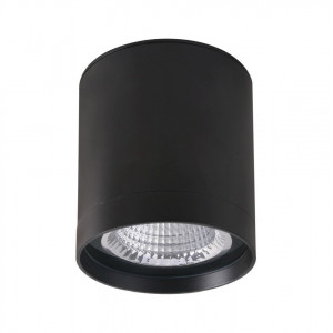 Spot aplicat Vetra IP65 LED 0 3400 lumeni metal negru Italux